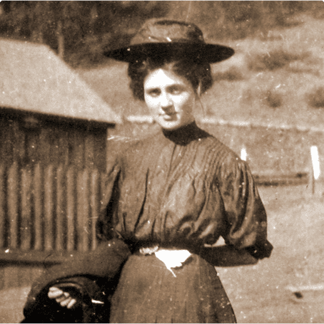 Vintage photo of Christy